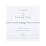 Joma Jewellery a wee Thank You Bracelet - Madisons and Co