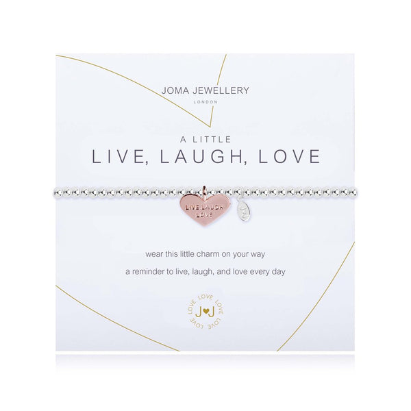 Joma Jewellery a little Live Laugh Love Bracelet - Madisons and Co