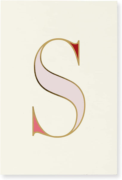 KATE SPADE IT'S PERSONAL INITIAL NOTEPAD, S (PINK)