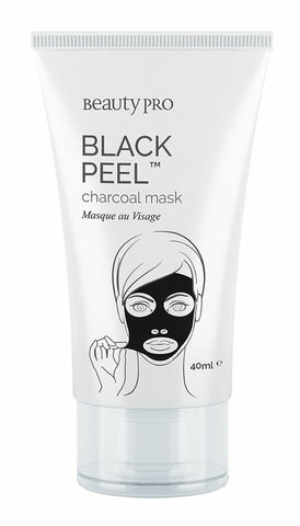 BEAUTY PRO BLACK PEEL-OFF CHARCOAL MASK (40ML TUBE)
