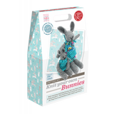 The Crafty Kit Company Knit your own Bunnies Knitting Kit - Madisons and Co