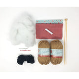 The Crafty Kit Company Knit your own Teddies Knitting Kit - Madisons and Co