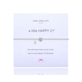 Joma Jewellery A Little Happy 21st Bracelet - Madisons and Co
