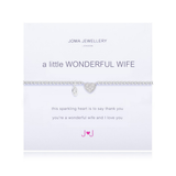 Joma jewellery a little Wonderful Wife Bracelet - Madisons and Co