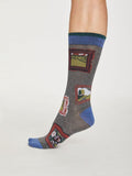 Thought Womens Pack of 4 Pairs Country Manor Boxed Socks - Madisons and Co