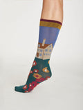 Thought Womens Pack of 4 Pairs Country Manor Boxed Socks - Madisons and Co