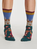 Thought Womens Pack of 4 Pairs Country Manor Boxed Socks - Madisons and Co