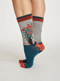 Thought Womens Pack of 4 Pairs Country Manor Boxed Socks - Madisons and Co