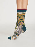 Thought Womens Pack of 4 Pairs Country Manor Boxed Socks - Madisons and Co