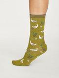 Thought Womens Pack of 7 Pairs Fauna Boxed Socks - Madisons and Co