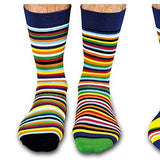 United Oddsocks Mens The Sock Exchange Weekend 6 Odd Socks Gift Set Size 6 - 11 UK - Madisons and Co
